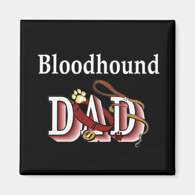 Bloodhound Papa Magnet (Vorne)