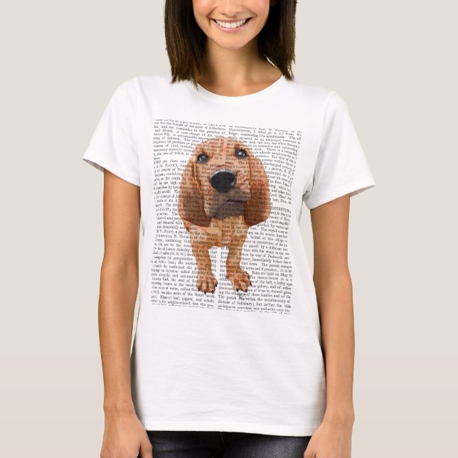 Bloodhound Puppy T-Shirt (Vorderseite)