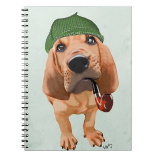 Bloodhound Sherlock Holmes Notizblock