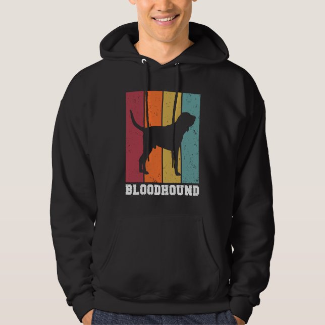 Bloodhound Vintage  2 Hoodie (Vorderseite)