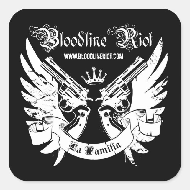 Bloodline Riot - La Familia Sticker (Vorderseite)