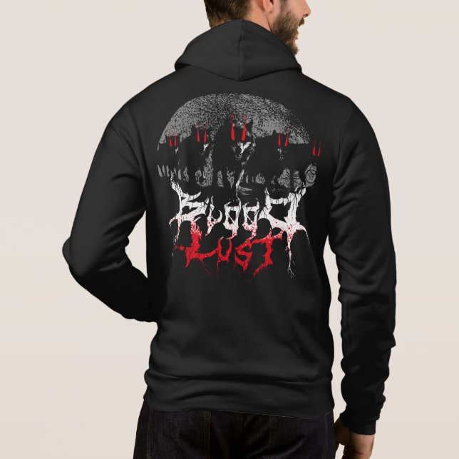 Bloodlust Wolf Pack Hoodie (Rückseite)