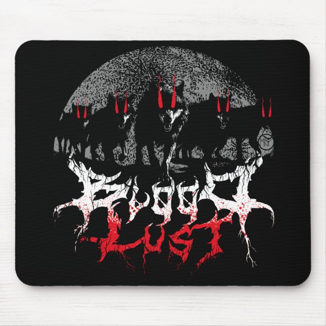 Bloodlust Wolf Pack Mousepad (Vorne)