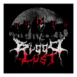 Bloodlust Wolf Pack Poster