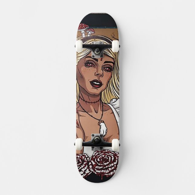 Bloodshot Skateboard (Vorderseite)