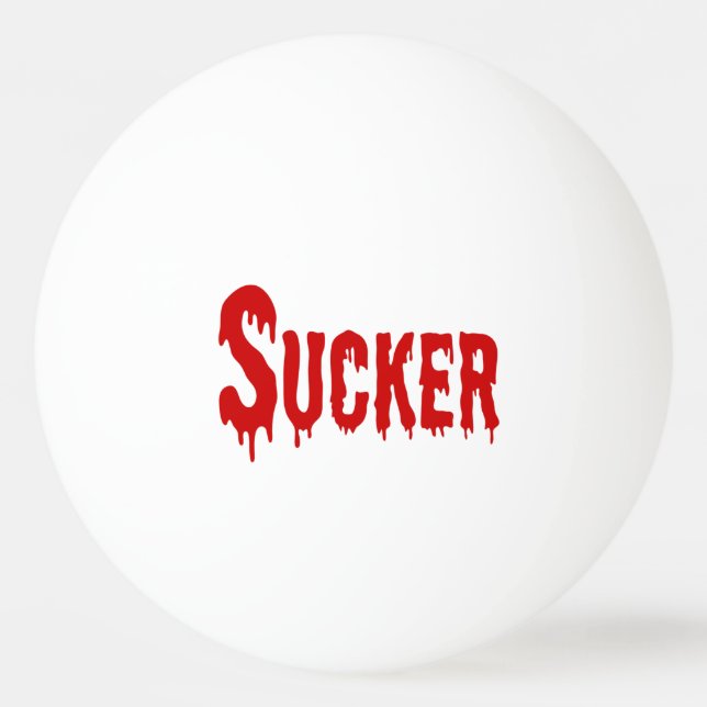 BLOODSUCKER TISCHTENNISBALL (Vorderseite)
