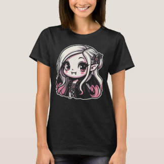 Bloody Brilliant in Blonde: Vampire Girl T - Shirt