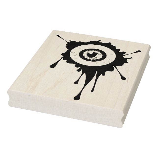 Bloody Eyeball Gummistempel (Stempel)