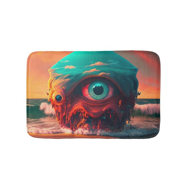 Bloody Eyes Badematte (Vorderseite)