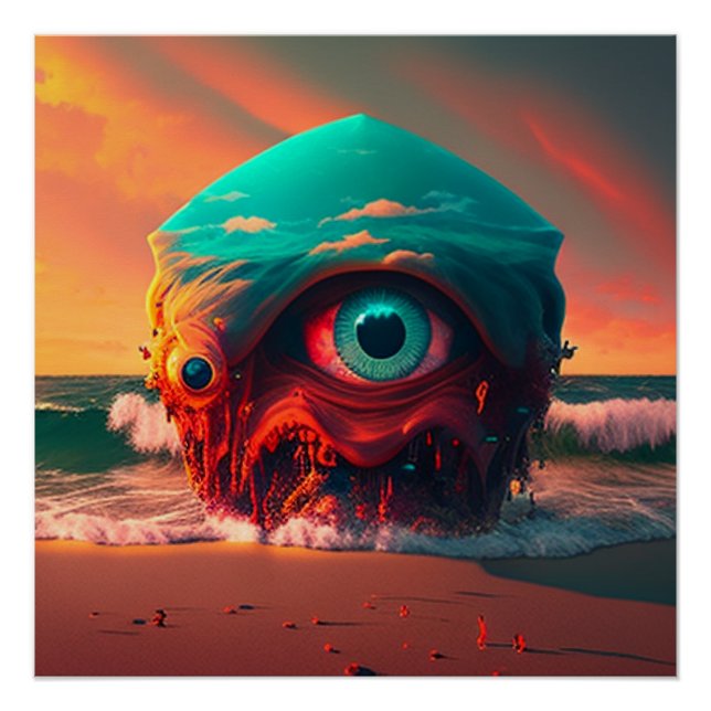 Bloody Eyes Poster (Vorderseite)