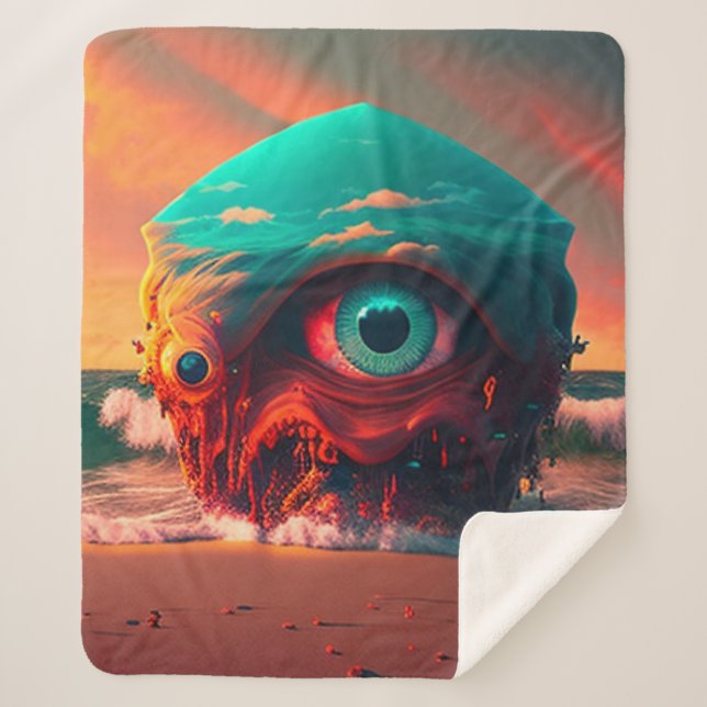 Bloody Eyes Sherpadecke (Vorderseite)