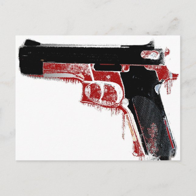 Bloody Gun Postkarte (Vorderseite)