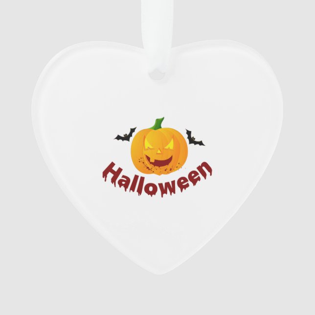 bloody Halloween   Ornament (Vorderseite)