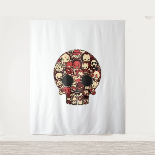 Bloody halloween wandteppich (Vorderseite)