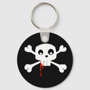 Bloody Jolly Roger Keychain Schlüsselanhänger