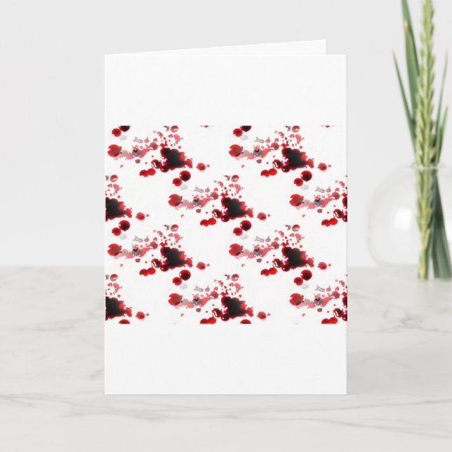 Bloody Karte (Vorderseite)
