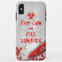 Bloody Knife Behielt Calm & Kill Zombies Funny