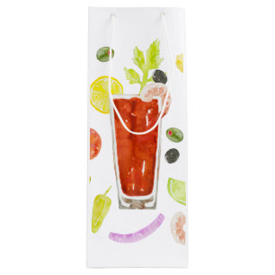 Bloody Mary Bar Gift Geschenktüte Für Weinflaschen