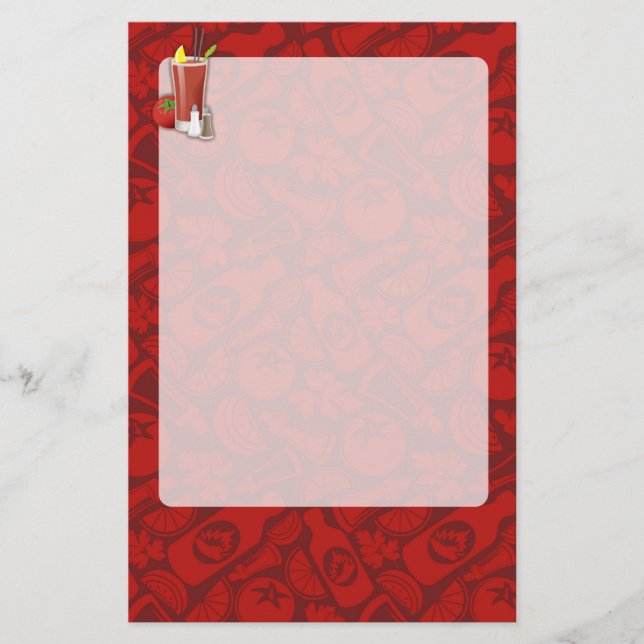 Bloody Mary Briefpapier (Vorderseite)