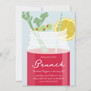 Bloody Mary Brunch Einladung