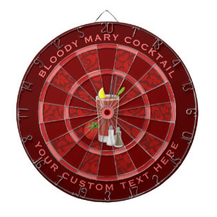 Bloody Mary Cocktail Dartscheibe