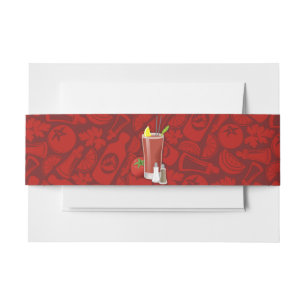 Bloody Mary Einladungsbanderole
