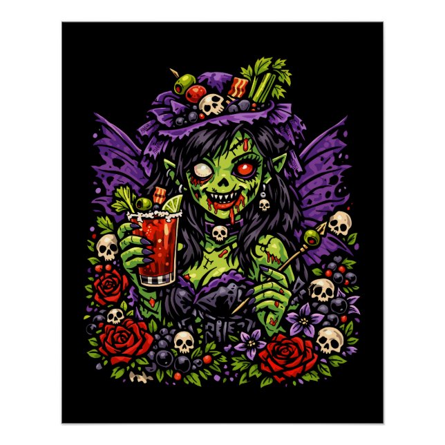 Bloody Mary Fee Poster (Vorderseite)
