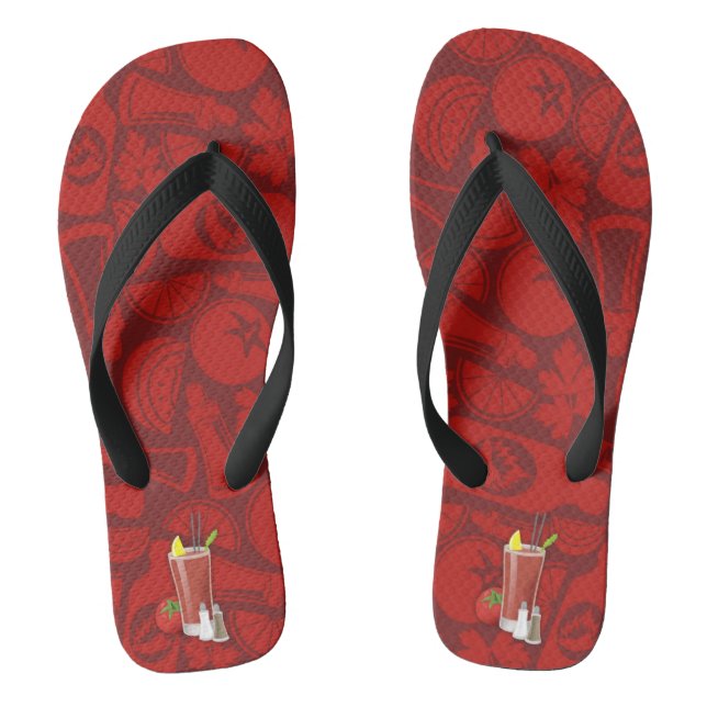 Bloody Mary Flip Flops (Fußbett)