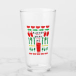 Bloody Mary Glass - Blockdruckdesign Glas<br><div class="desc">Genießen Sie dieses skurrile Glas, das Ihren blutigen Märchengenuss erhöhen wird - und Sie daran erinnert, Ihre Lieblingsausstattungen nicht zu vergessen! Das Design wurde von dem kansas City Künstler Nate Crosser unter Verwendung von linocut Block Drucktechniken erstellt. Das wird ein großartiges Geschenk für den blutigen Märchenfreund in deinem Leben machen;...</div>