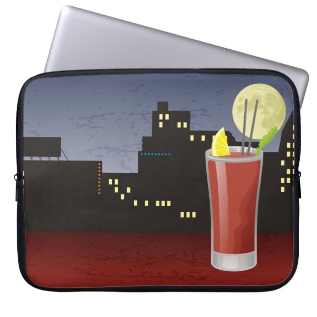 Bloody Mary Laptopschutzhülle (Vorderseite)