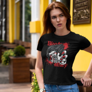 Bloody Mary Monster Halloween T-Shirt