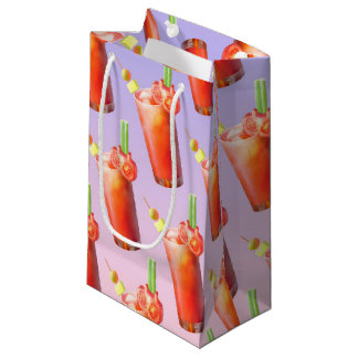 Bloody Mary Muster: Surreal Tomaten-Wiederholungs- Kleine Geschenktüte