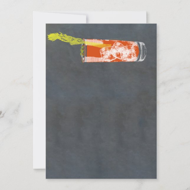 Bloody Mary oder Bloody Caesar Einladung (Vorderseite)
