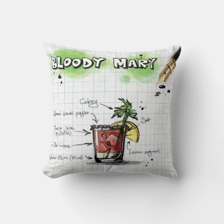 Bloody Mary Pillow Kissen
