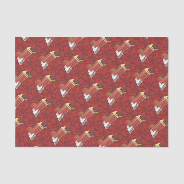 Bloody Mary Seidenpapier (Vorderseite)