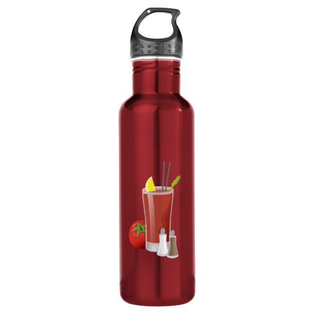 Bloody Mary Trinkflasche (Vorderseite)