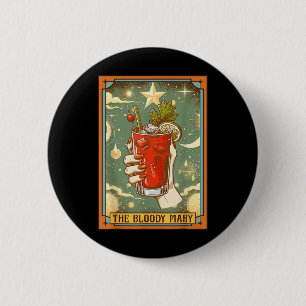 Bloody Mary trinkt Schwanz The Bloody Mary Tarot C Button
