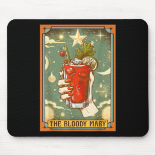 Bloody Mary trinkt Schwanz The Bloody Mary Tarot C Mousepad