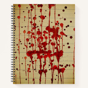 Bloody-Notebook Notizbuch
