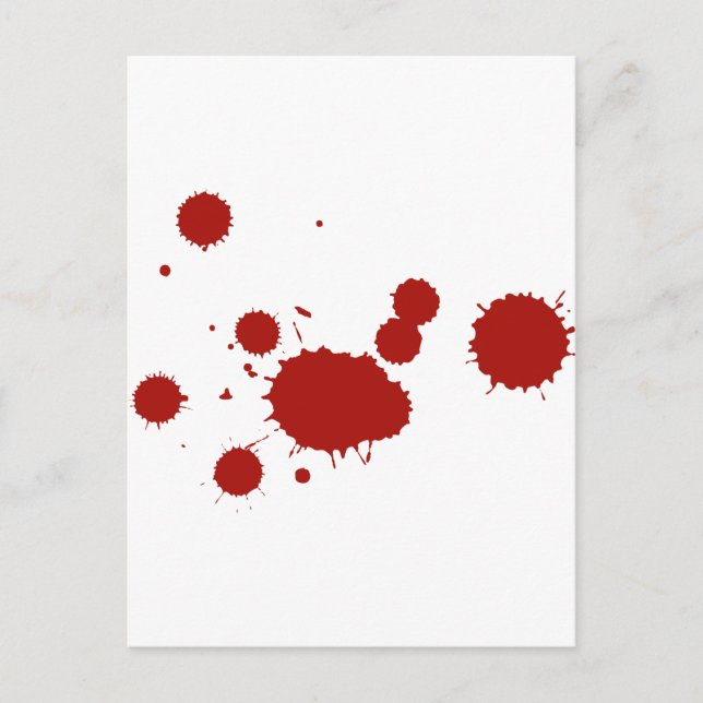 Bloody: Postkarte (Vorderseite)