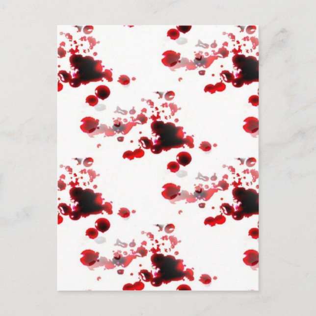 Bloody Postkarte (Vorderseite)