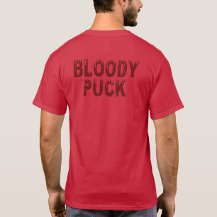 Bloody Puck hommes t-shirt rouge dos