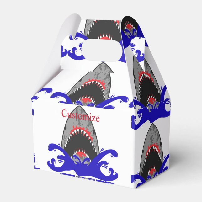 Bloody Shark Jaws Thunder_Cove Geschenkschachtel (Vorderseite)