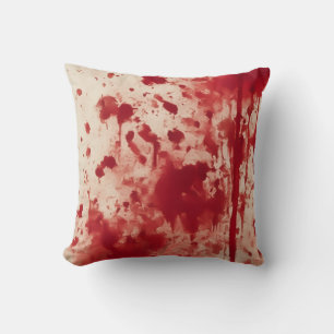Bloody Spatter Halloween-Kissen Kissen