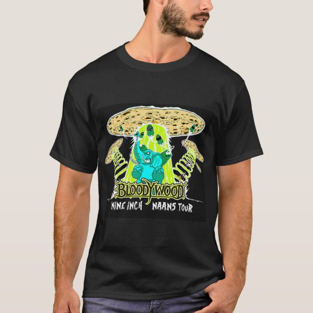 Bloodywood Nine Inn Naans Tour T-Shirt (Vorderseite)