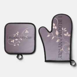 Bloom-Anayway-Mitt Ofenhandschuh & Topflappen-Set
