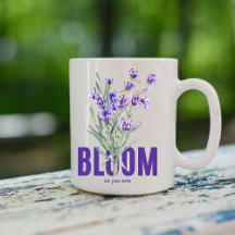 Bloom as You Are - Mug Fleur sauvage