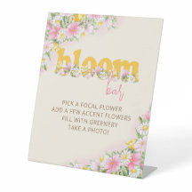 Bloom Bar Bouquet Mustard & Pink Wildblume