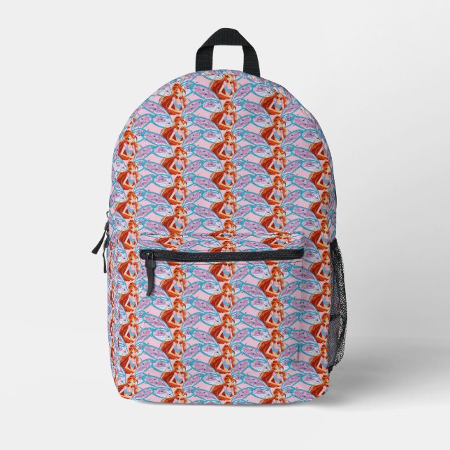 Bloom Bedruckter Rucksack (Vorderseite)