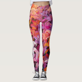 Bloom Bolly floral All-Over-Print-Leggings Leggings